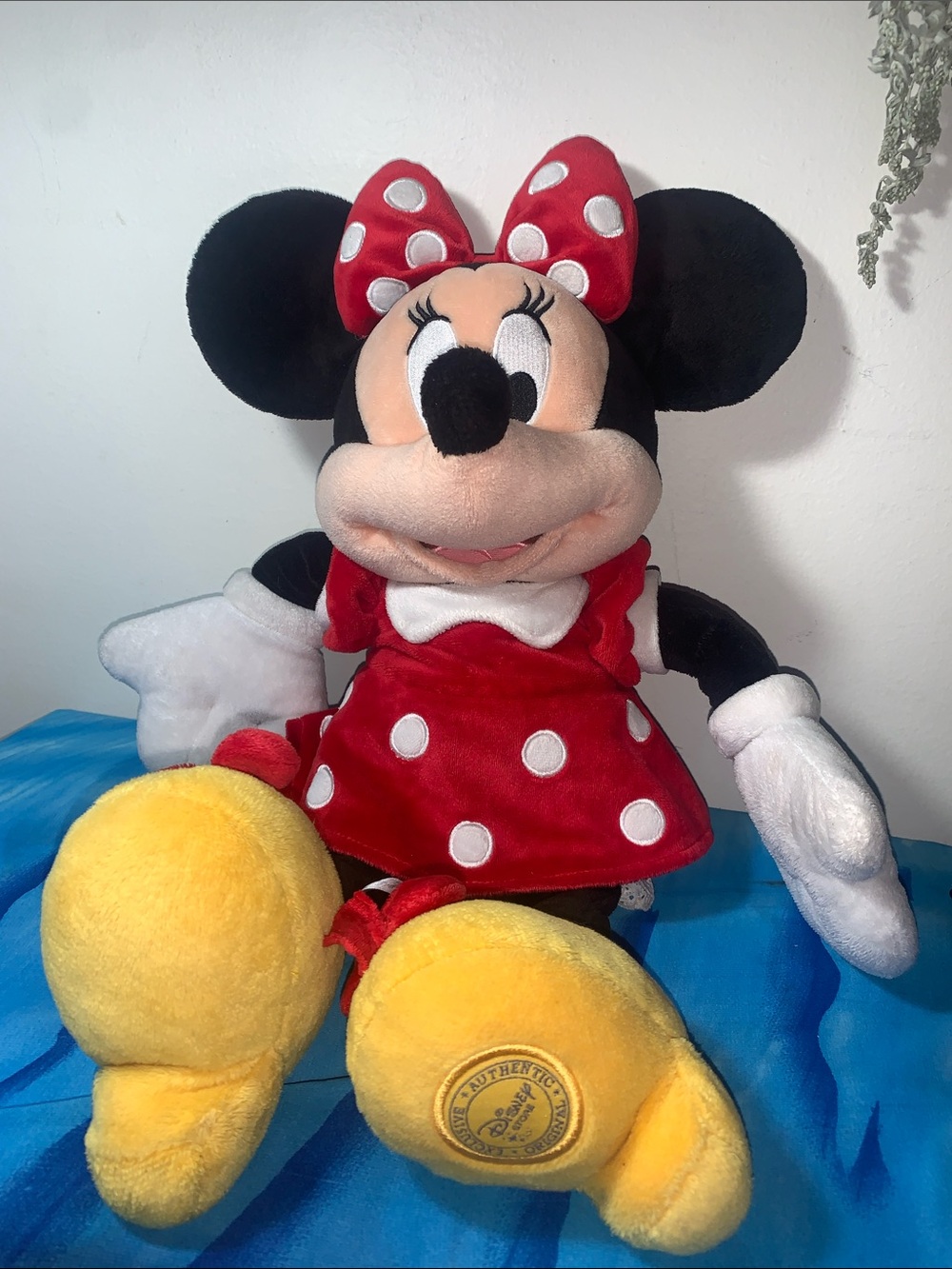 Disney Minnie Mouse Plush in Red, White, Black, Yellow